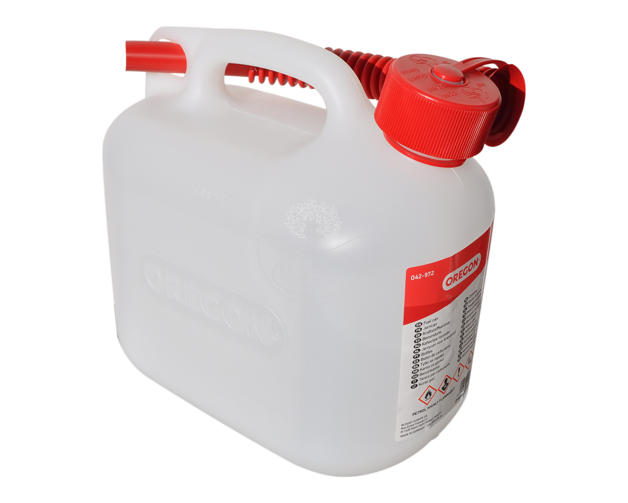 Esche Benzinkanister Transparent 5l