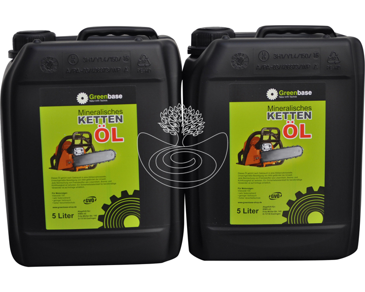 Greenbase Sägekettenhaftöl H Kettenöl 2x 5 Liter