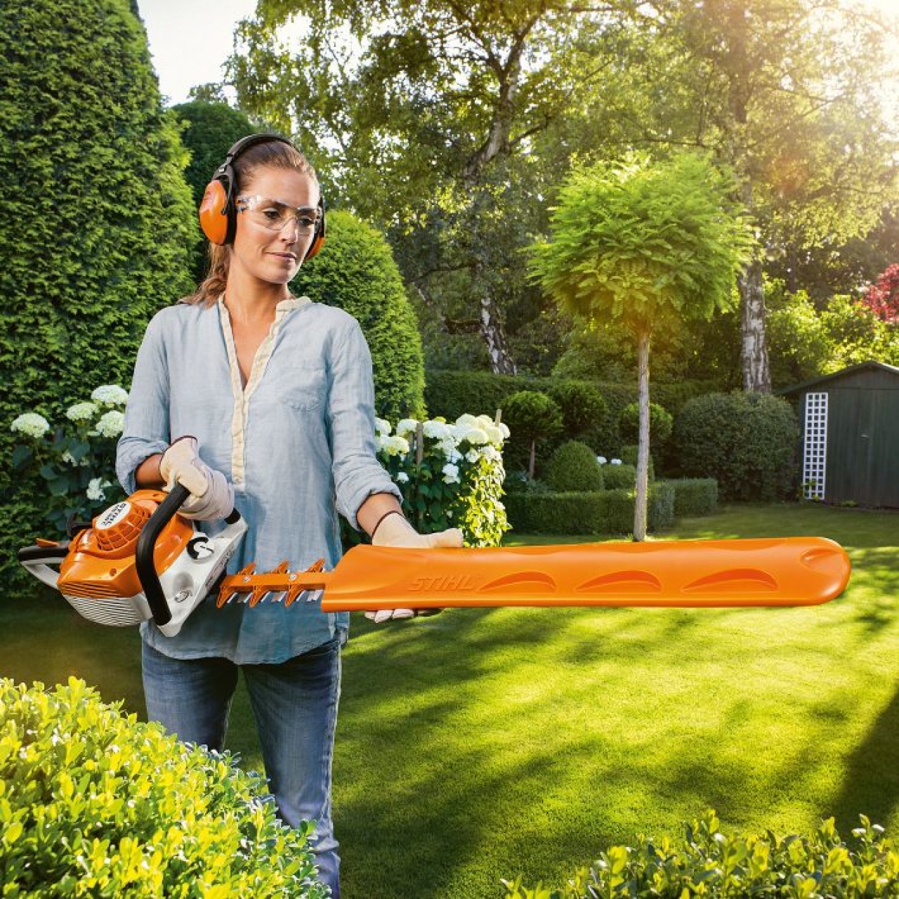 Stihl Benzin-Heckenschere HS 56 C-E / 60 cm