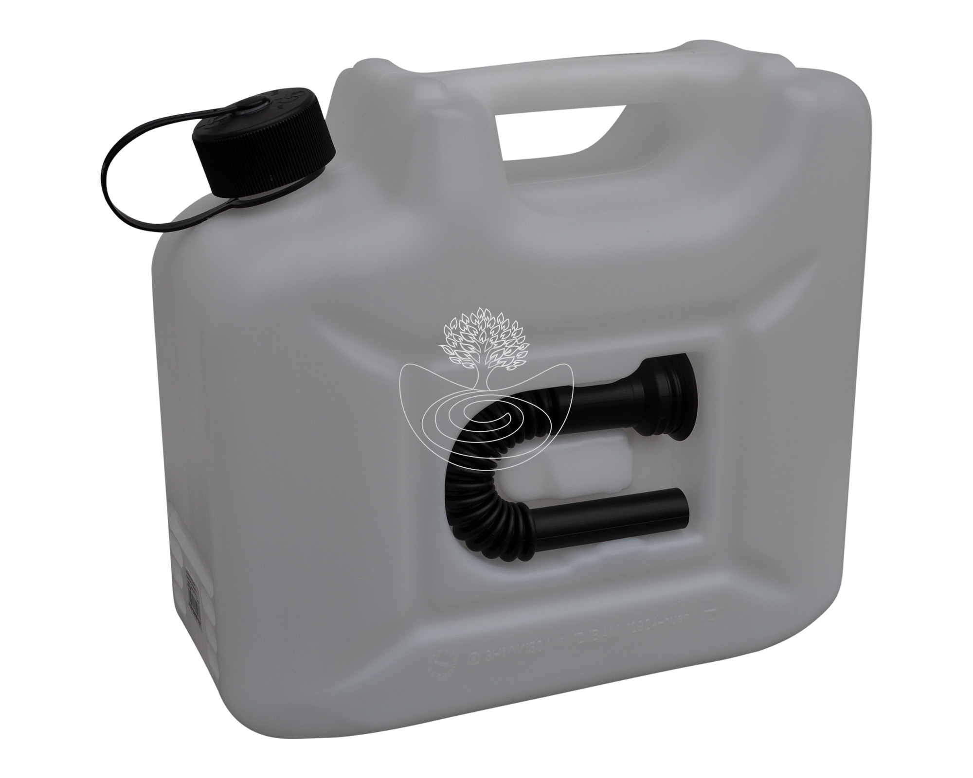 Benzinkanister Greenbase Transparent 10l mit Auslaufrohr