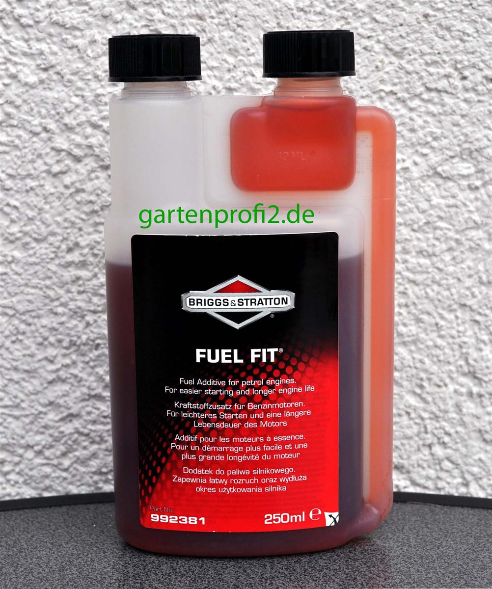 Briggs & Stratton Fuel Fit B&S Benzinkonservierer 250 ml Kraftstoffstabilisator