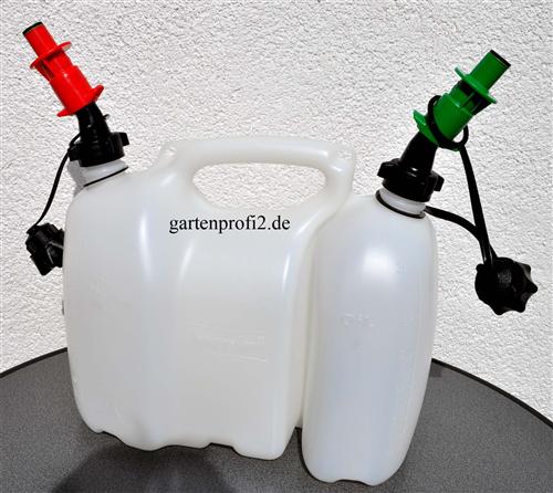 Esche Profi Kombikanister 6l+3l mit Einfüllsystemen