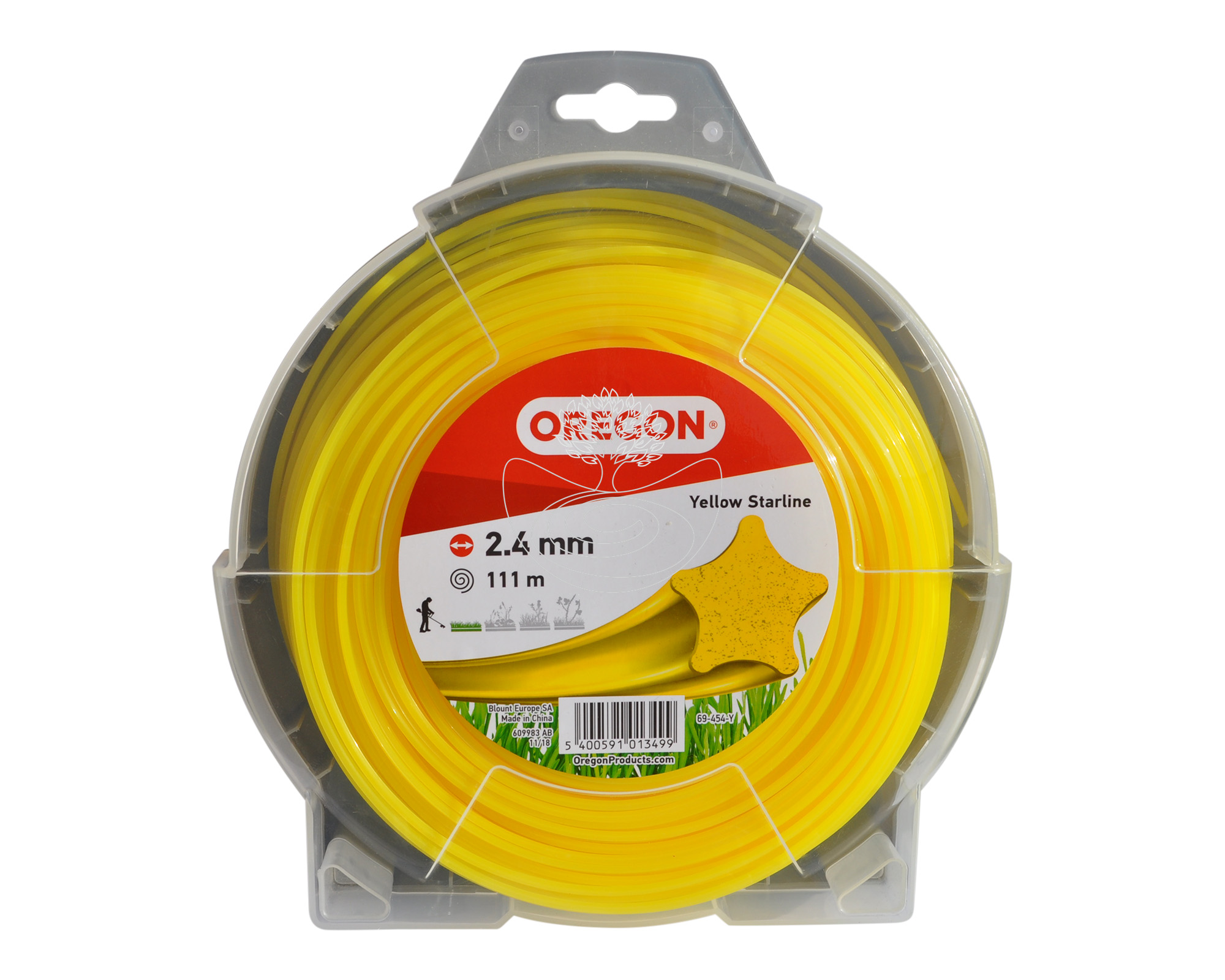 Oregon Yellow Starline 2,4 mm x 111 m