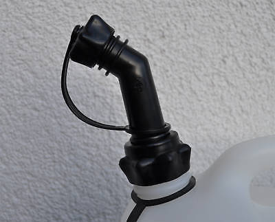 Esche Profi Ausgießer schwarz für Benzinkanister
