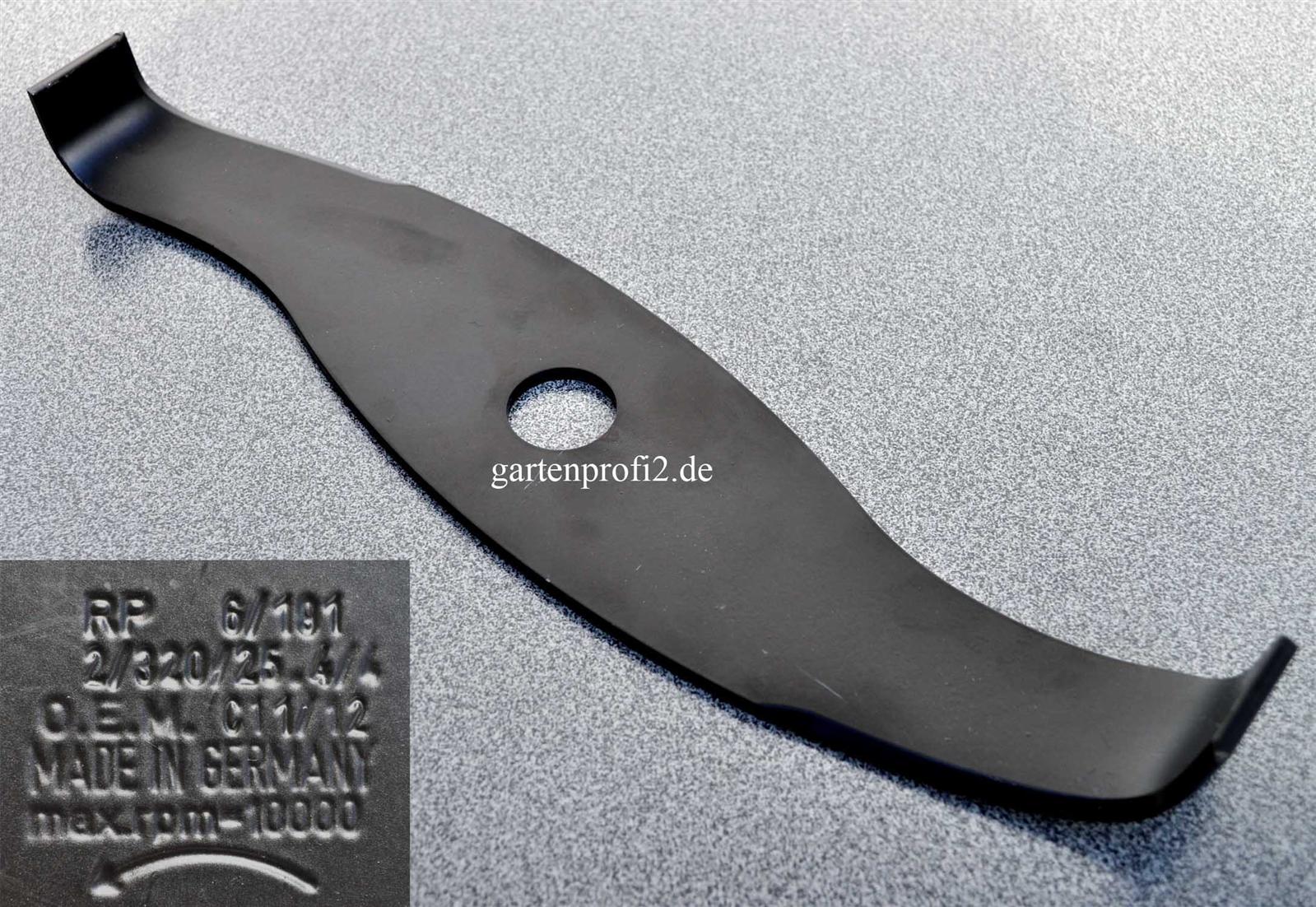 Esche Häckselmesser 280 mm und 320 mm Mulchmesser