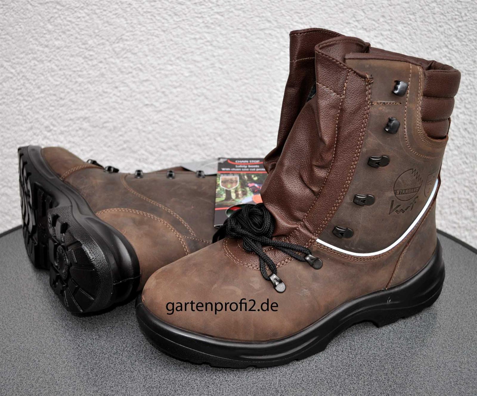 Northwood Schnittschutz Lederstiefel ECO LINE KWF