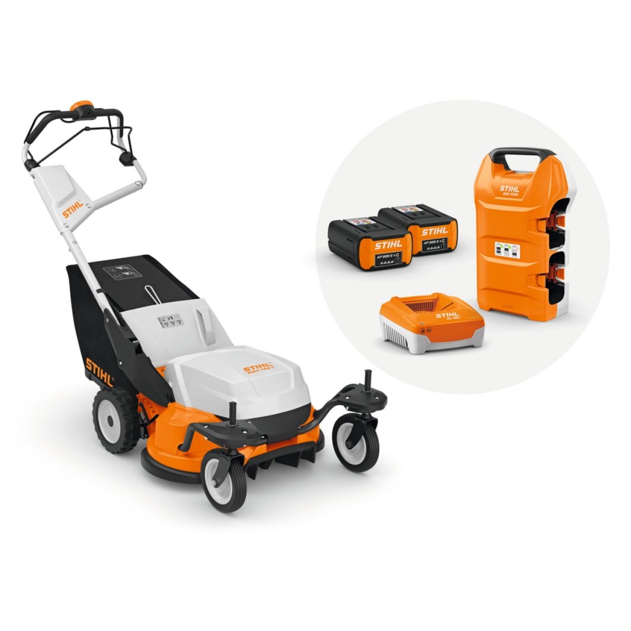 Stihl Akku-Rasenmäher RMA 765 V Set - AP-System