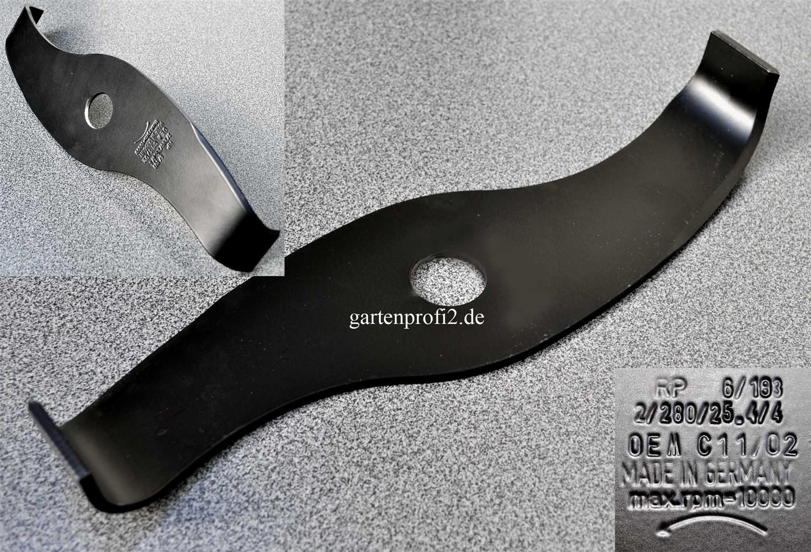 Esche Häckselmesser 280 mm und 320 mm Mulchmesser