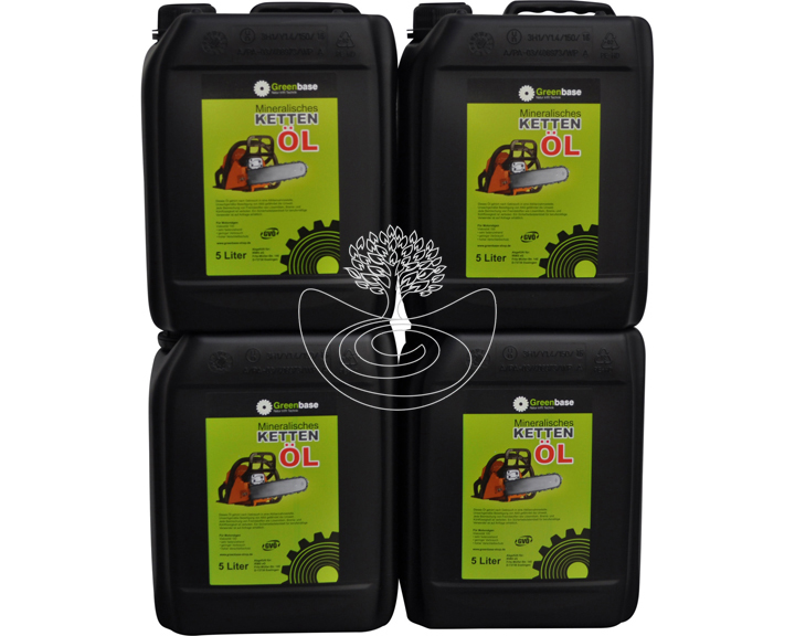 Greenbase Sägekettenhaftöl H Kettenöl 4x 5 Liter