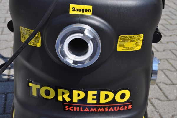 Rössle Torpedo Schlammsauger für Teich und Schwimmbad Leihgerät in