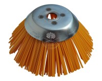 Esche Unkrautbürste 180 mm Sensetiv "gelb" Kegelbürste  Esche Unkrautbürste 180 mm Sensetiv "gelb" Kegelbürste