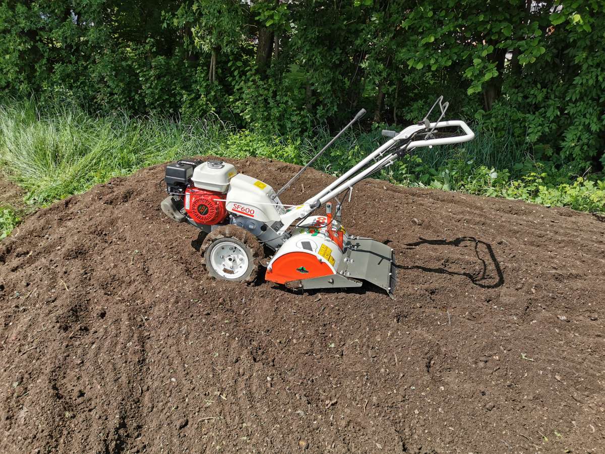 Herkules Gartenfräse SF 600 Umkehrfräse mit 2 Laufrichtungen Mietgerät